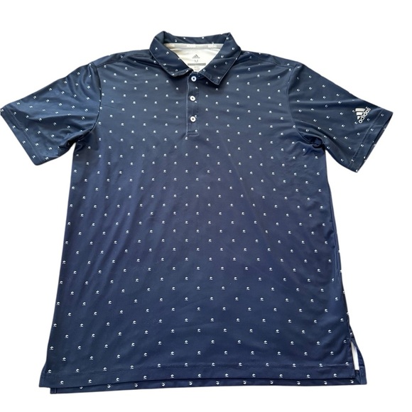 Adidas Golf Men's Ultimate 365 Performance Polo Shirt, Navy Blue Size Medium - Picture 1 of 5